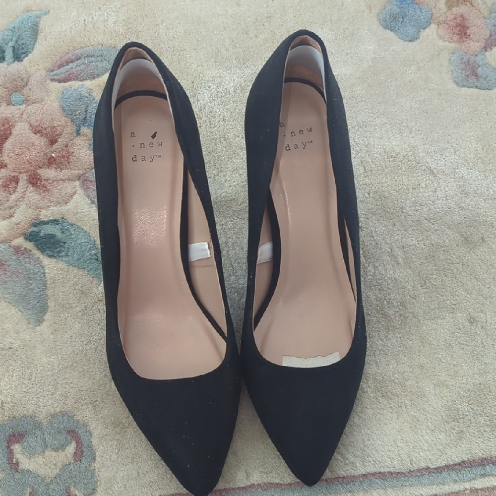 A New Day Women's Classic Black Heels